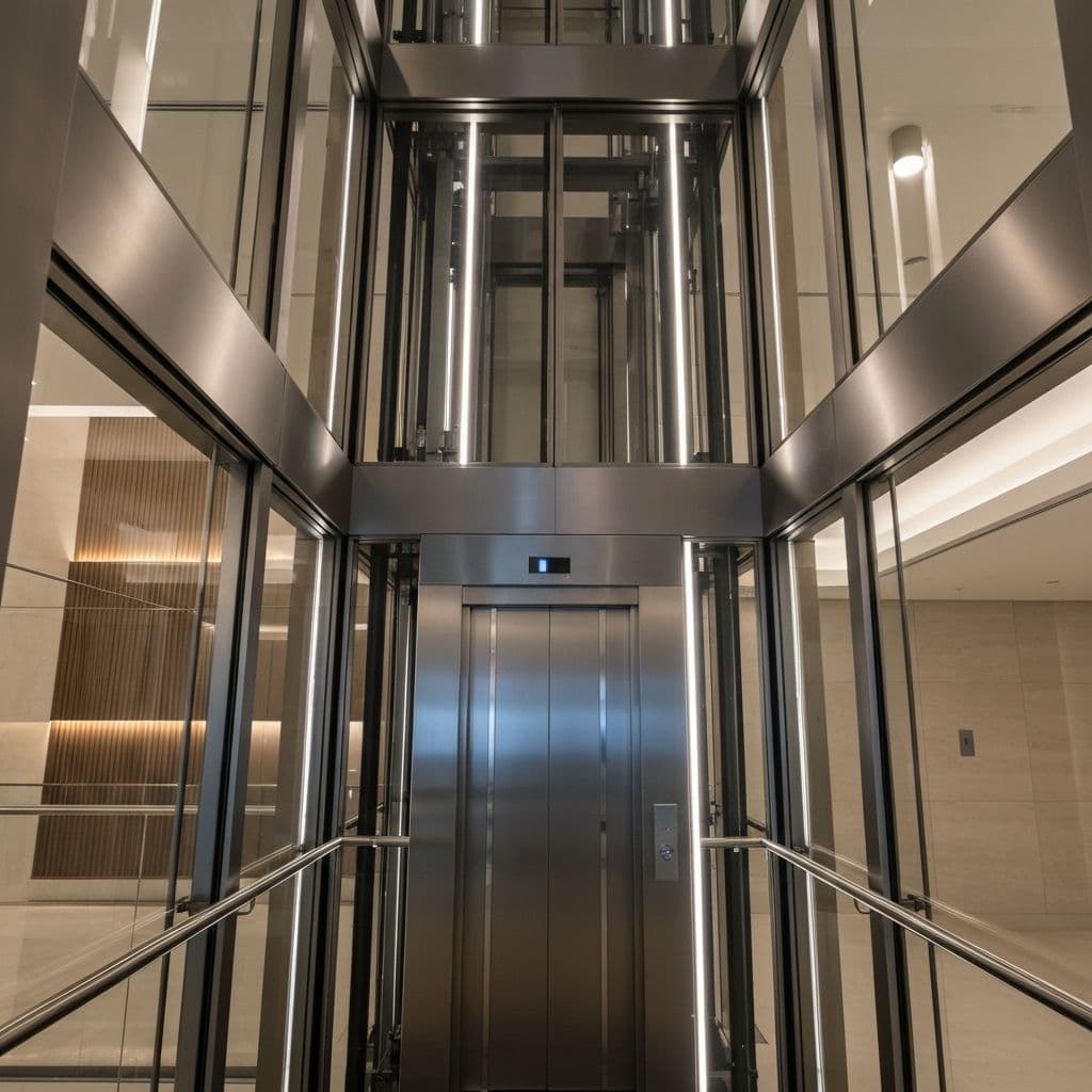 Ascenseur moderne et professionnel